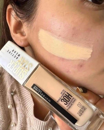 Maybelline New York Super Stay Full Coverage Liquid Foundation Active Wear Makeup, Up to 30Hr Wear