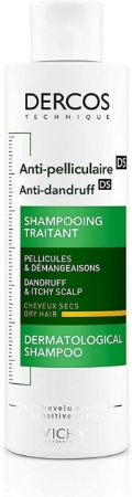 VICHY Dercos ANTI-DANDRUFF SHAMPOO FOR DRY Hair