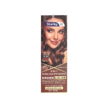 Starky Hair Color Shampoo Brown Color B 20 - 250 Ml: Natural Brown Hair & aLocks