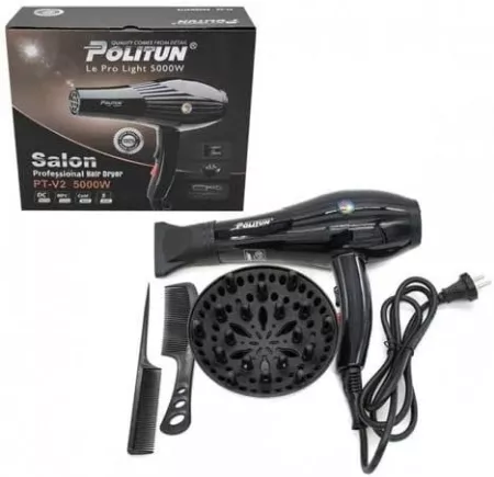 POLITUN Salon Pt-v2 - 4in1 Hair Dryer