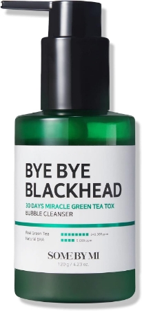 Say Goodbye to Blackheads in 30 Days! Miracle Green Tea Tox Bubble Cleanser
