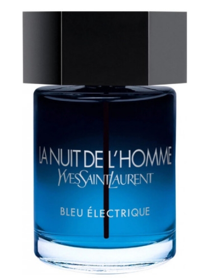 la nuit de l'homme bleu électrique yves saint laurent