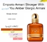 emporio armani stronger with you you amber giorgio armani