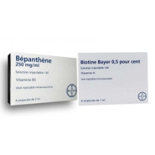  Biotin & Bepanthene Ampoules: