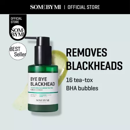 SOME BY MI Bye Bye Blackhead Green Tea Tox Bubble Cleanser