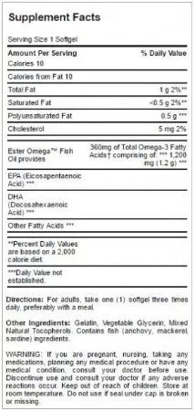  Omega-3 Fish Oil (1200mg) by Puritan's Pride