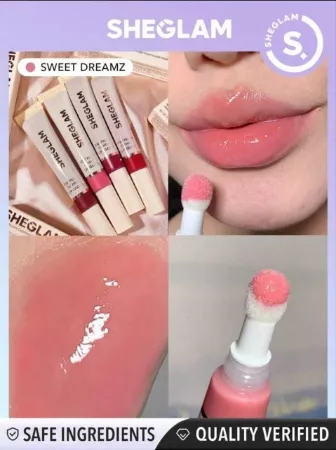 Picture of SHEGLAM Pout Pillow: Sweet Dreamz - Hydrating Lip Gloss for a Plump & Shiny Pout 