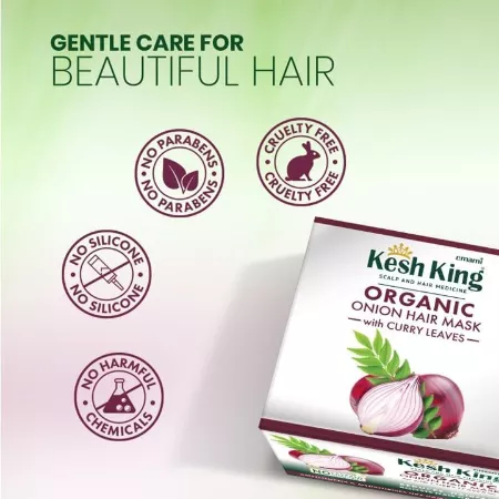 kesh king organic onion mask