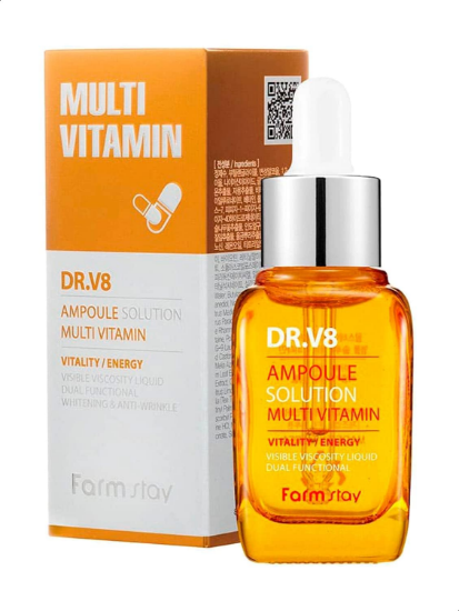 Farm Stay Dr.V8 Multi Vitamin Ampoule Solution