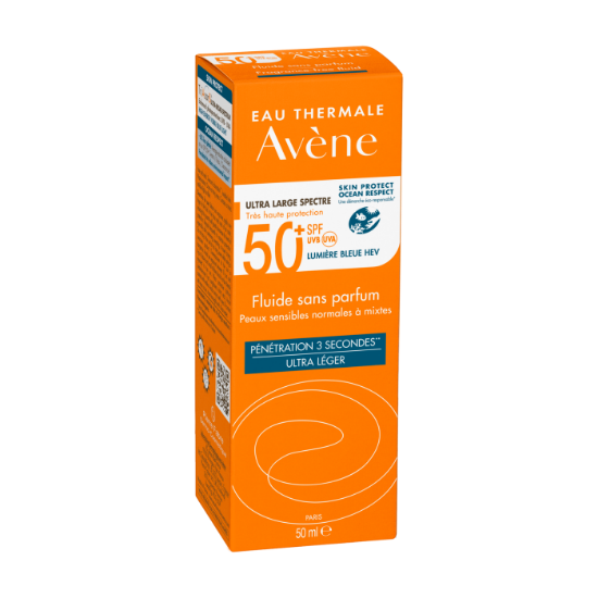 Avene Very High Protection Fluid Fragrance-Free SPF 50+ 