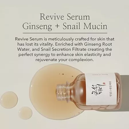 Beauty of Joseon Ginseng + Snail Mucin Serum