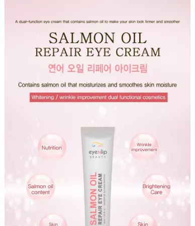 Eyenlip Salmon Oil Repair Eye Cream: 