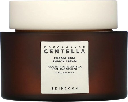 صورة كريم سنتيلا SKIN1004: الحل السحري لبشرة صحية ومشرقة - تجربتك مع MADAGASCAR CENTELLA PROBIO-CICA ENRICH CREAM 50ML تبدأ هنا!