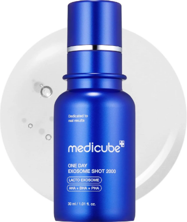 صورة سيرم ميديكيوب Medicube Zero One Day Exosome Shot Pore (2000) 30 ml: احصلي على بشرة مثالية وشباب دائم