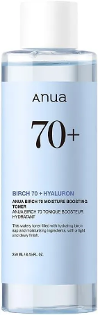 anua 70 birch +hyaluronic toner