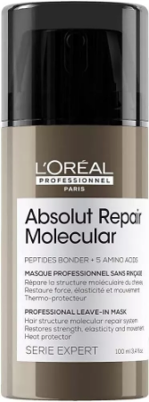 L'Oréal Masque Absolut RepaiR Molecular 100ML Serie Expert