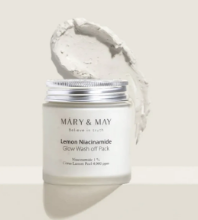 Mary&May Vegan Lemon Niacinamide Glow Wash Off Pack