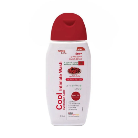صورة غسول كوول للمناطق الحساسة: احصلي على انتعاش يومي مع Covix Care Cool Intimate Wash بخلاصة أكر فاسي - 215مل