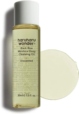 Picture of Haruharu Wonder Black Rice Moisture Deep Cleansing Oil Unscented - Gentle Hydration for All Skin Types - 30ml