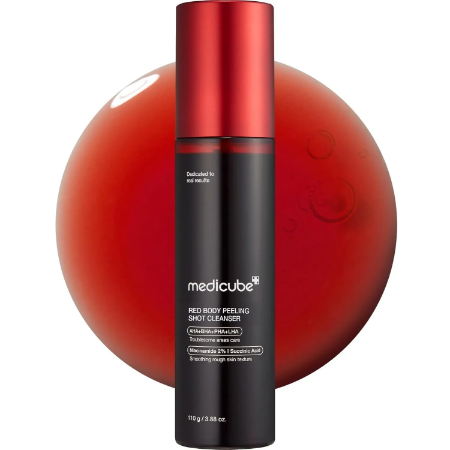 Picture of Medicube Red Peeling Shot Cleanser - Revitalize Your Skin with Powerful Exfoliation - 150ml