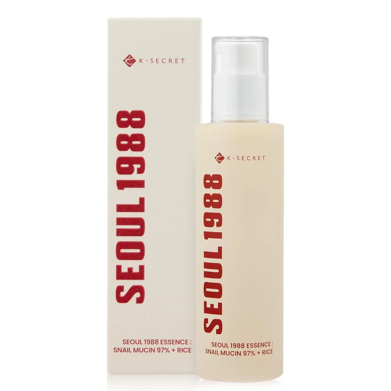 seoul 1988  Essance snail mucin 93 + rice 100