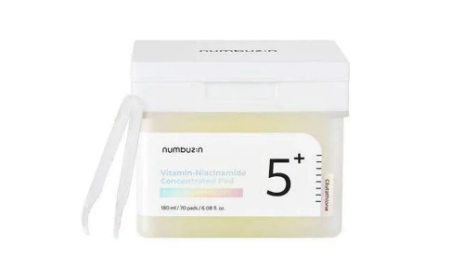 Numbuzin 5+ Niacinamide Concentrated Toner Pad