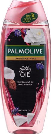 صورة شاورجل بالموليف Palmolive Thermal Spa Silky Oil Coconut Oil and Lavender - Shower Ge