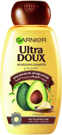 Garnier Ultra Doux Nourishing Avocado Shea Butter Shampoo 