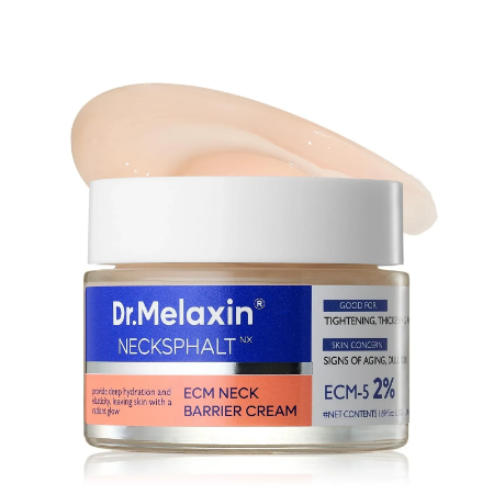 Dr.Melaxin Necksphalt ECM Barrier Cream for AntiAging Neck Skin, Tightening W...