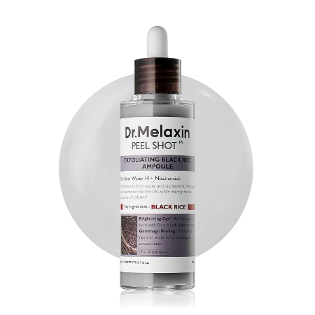 Dr.Melaxin Peel Shot Glow Black Rice Peeling Ampoule