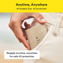 abib airy sunstick protection bar spf50+