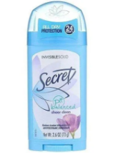 Secret Invisible Solid Antiperspirant & Deodorant
