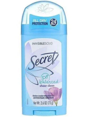 Secret Invisible Solid Antiperspirant & Deodorant