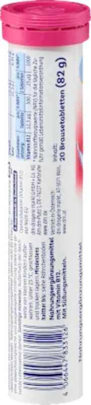 mivolis  Vitamin B12 Brausetabletten 20 St, 82 g