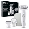 Braun Silk·épil 9 Epilator for Women, 9-041, Silver