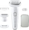 Braun Silk·épil 9 Epilator for Women, 9-041, Silver