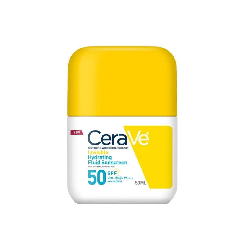 CeraVe Invisible Hydrating Fluid Sunscreen SPF50
