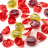 Bonbon, rote und gelbe Früchte für Kinder, zuckerfrei, 75 g