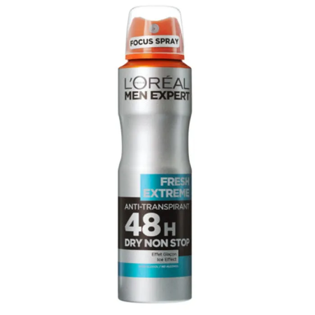 L'Oreal Men Expert Fresh Extreme 48 H Dry Non-Stop - Spray