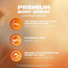AXE Fine Fragrance Collection Premium Body Spray Black Vanilla with Orange, 250ml