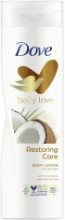 Dove Body Love Restoring Care Body Lotion with Coconut Oil and Almond Milk