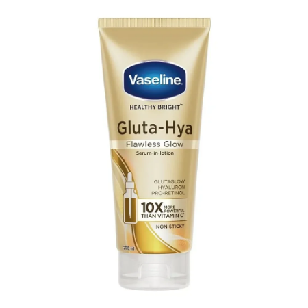 Vaseline Gluta-Hya Flawless Glow Body Lotion - Brightening Skin Care 200ml