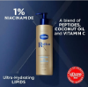 Vaseline Radiant X Even Tone Nourishing Body Lotion with 1% Niacinamide and Coconut