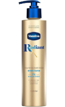 Vaseline Radiant X Even Tone Nourishing Body Lotion with 1% Niacinamide and Coconut