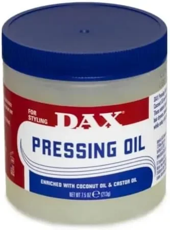 DAX Pressing Oil for Hair Styling and Conditioning
