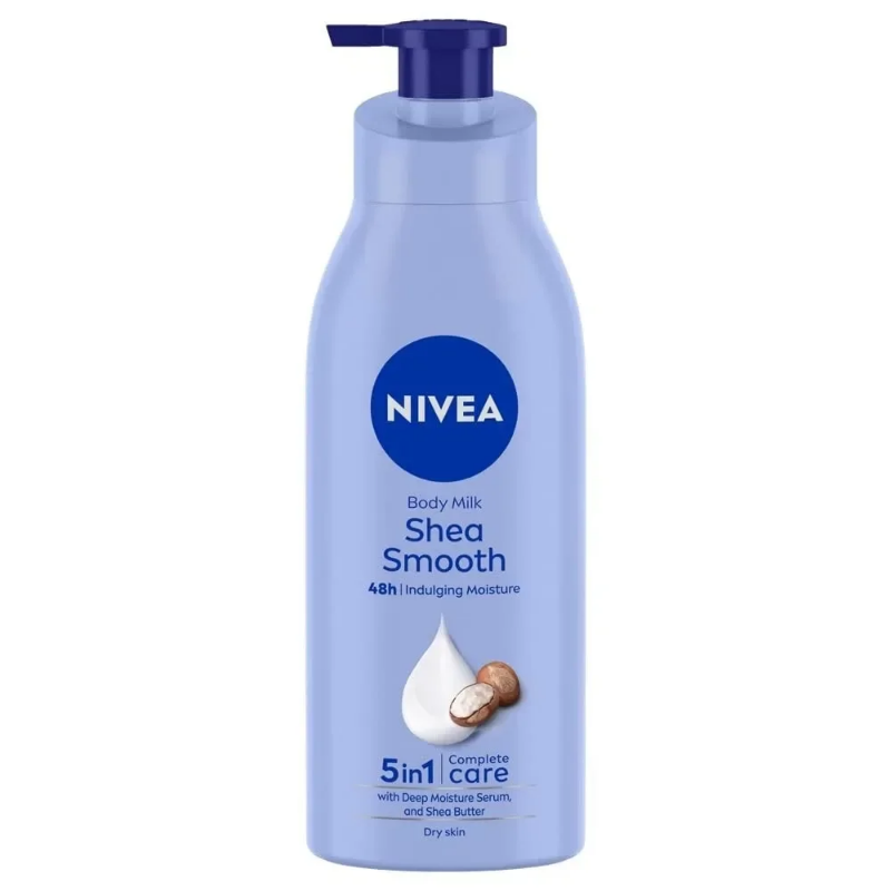 NIVEA Shea Smooth Body Lotion With Deep Moisture Serum & Shea Butter, 400 ml