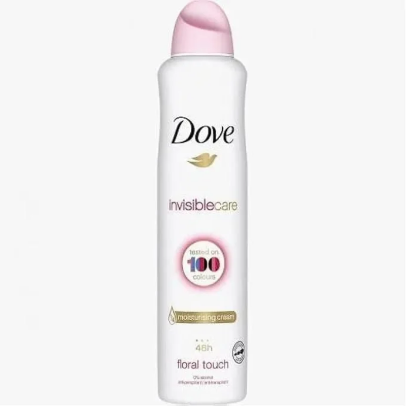 Dove Antiperspirant Invisible Care Spray with Floral Scent 250 ml