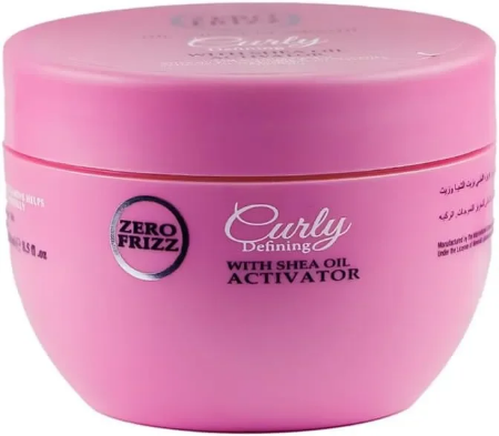 Zero Frizz Curly Defining Shea Oil Curly Activator, 250Ml