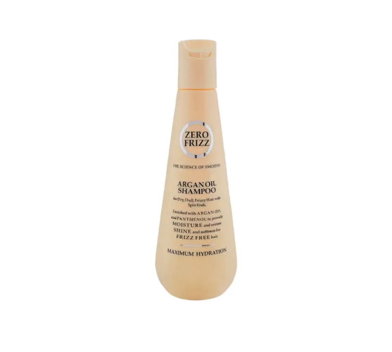 zero frizz argan oil shampoo