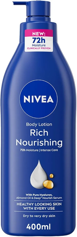NIVEA Body Lotion for Extra Dry Skin with Nourishing Almond Oil